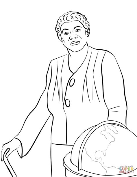 George Muller Coloring Page Sketch Coloring Page