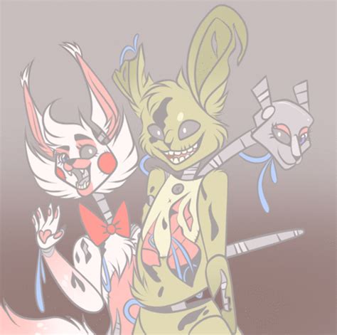Mangle And Springtrap Five Nights At Freddys Know