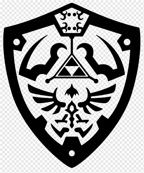 Shield Hylian Princess Zelda Art Shield Emblem Logo Video Game Png