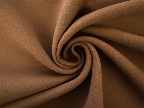 Italian Wool Double Crepe In Cappuccino Bandj Fabrics
