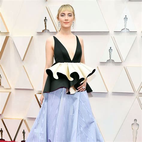 Saoirse Ronan Bringt Den Micro Pony Zur Ck Und Zwar Bei Den Oscars