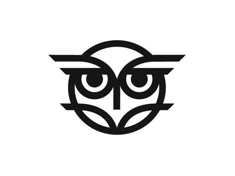 Great Horned Owl Great Horned Owl Animal Logo Art Design