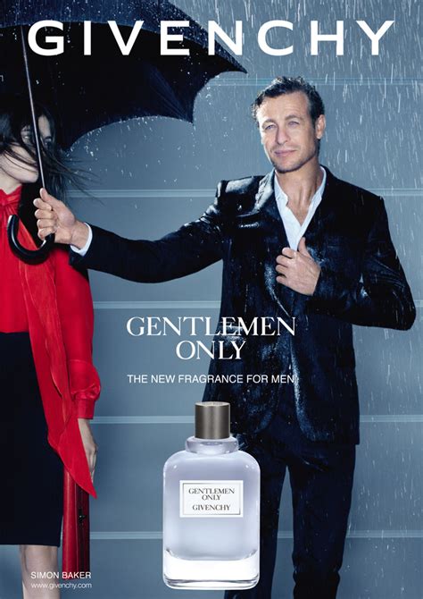 Simon Baker Fronts Givenchy Gentlemen Only Fragrance Campaign