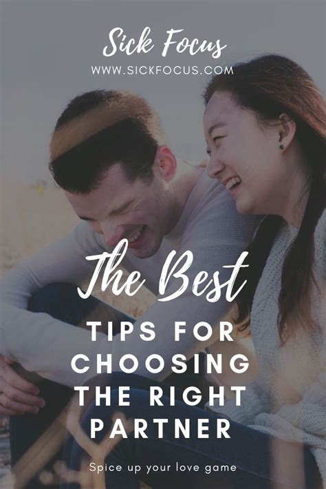 Learn The Best Ways To Choose Right Life Partner Life Partners Choose Your Life Partners
