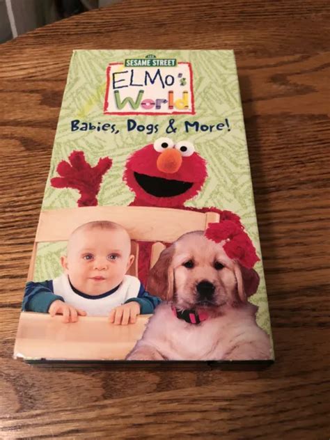 Seame Street Elmos World Babies Dogs More Vhs 2000 399 Picclick