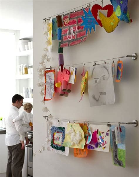 9 Great Ideas For Displaying Kids Art Todays Parent