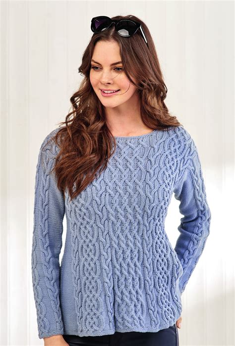 Womens Knitting Patterns In Cotton Mike Natur