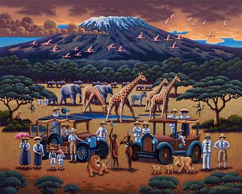 African Safari By Eric Dowdle Mount Kilimanjaro The Highest
