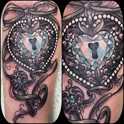 Heart Shaped Locket With Key Locket Tattoos Heart Locket Tattoo Tattoos