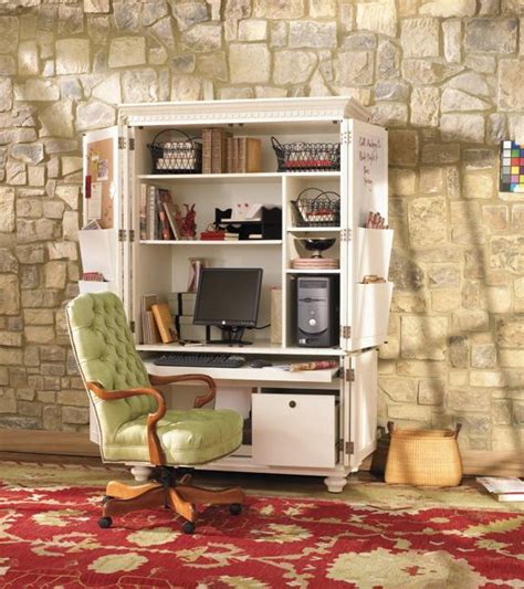 Small Home Office Cabinets Enhancing Space Saving Interior Design
