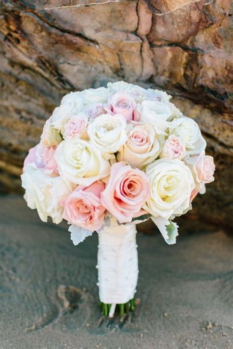 Pink And White Beach Wedding At Crystal Cove Wedding