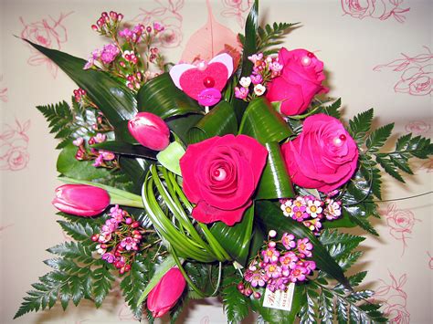 Bouquet Des Amoureux Stv4 Bardou Fleuriste
