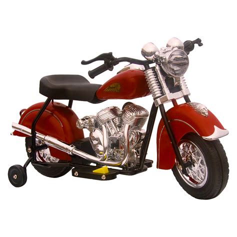 Giggo Toys Little Vintage Indian Motorcycle Battery Powered Riding Toy