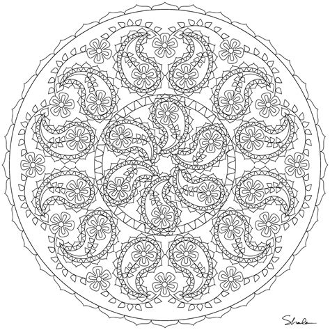 Drawing Mandalas For Kids 124216 Mandalas Printable Coloring Pages