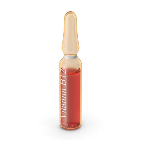 Vitamin B12 2ml Amber Ampoule Png Images And Psds For Download