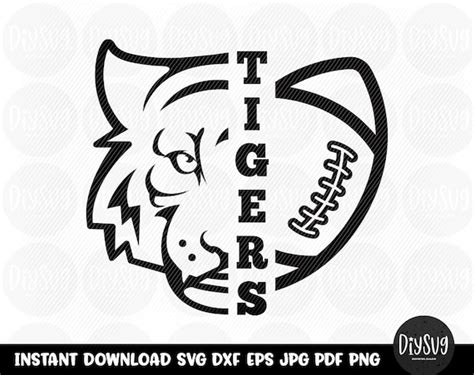 Tigers Football Svg Tigers Svg Tigers Team Svg Tigers Etsy Finland
