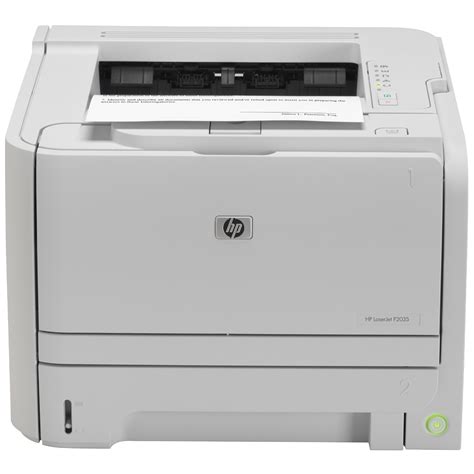This driver package is available for 32 and 64 bit pcs. P2035 PRINTER