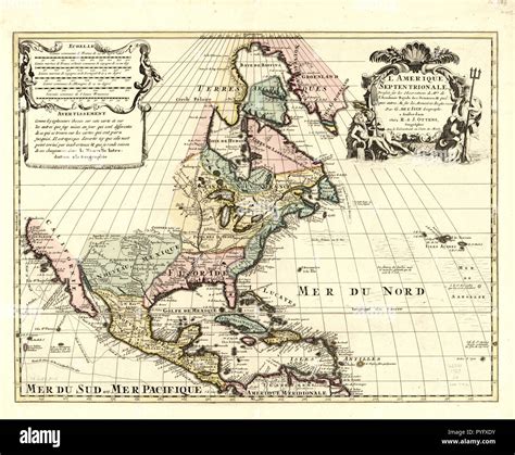 Mapa De América Del Norte De 1700 Fotografías E Imágenes De Alta
