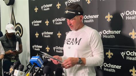 Dennis Allen Post Training Camp Practice Interview Day Sports Illustrated New Orleans