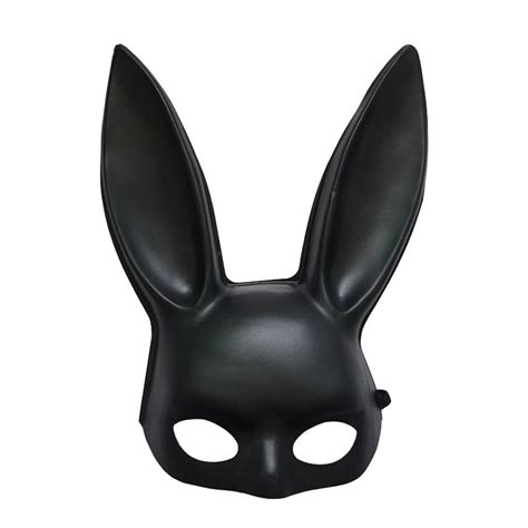 sexy women rabbit mask halloween fancy dress cosplay costume hooded masquerade party bunny ears