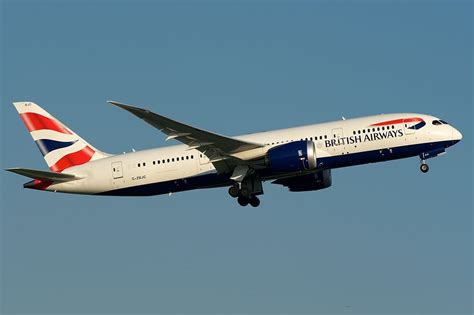 British Airways Fleet Boeing 787 8 Dreamliner Details And Pictures