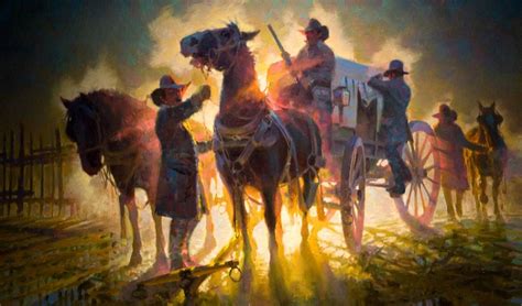Cowboy Art Great Western Dewitt Kind Words Westerns Camel Classic