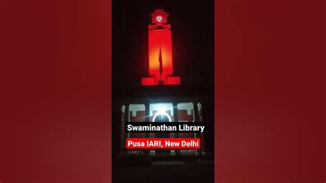 Swaminathan Library Pusa Iari New Delhi Youtube