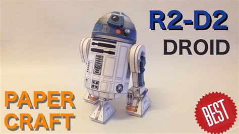 Star Wars R2 D2 Papercraft Papercraft Paradise Paperc