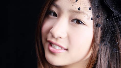 Wallpaper Asian Face Smile Close Up Brown Eyed 1920x1080