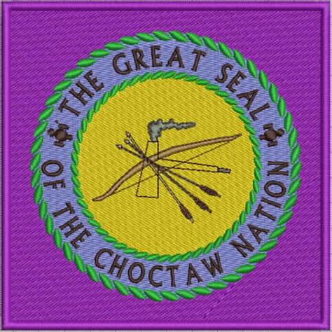 Choctaw Native American Flag Embroidery Design Files Etsy