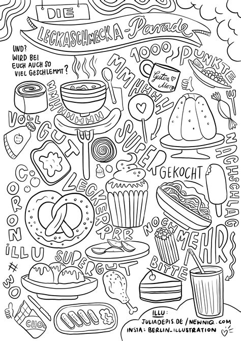 Ausmalbilder Essen - kinderbilder.download | kinderbilder.download