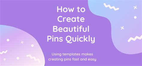 how to create beautiful pinterest pins quickly and easily with canva templates work from home