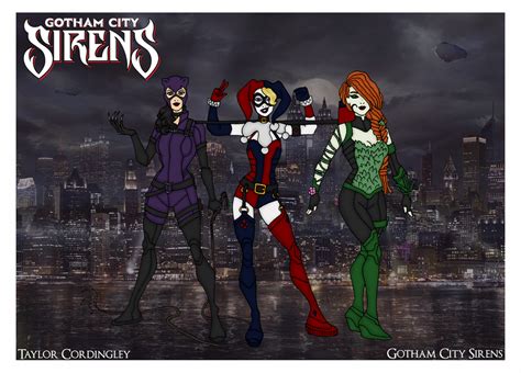 My Dc Universe Gotham City Sirens Redesigned By Femmes Fatales On