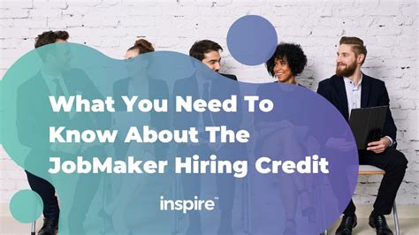what you need to know about the jobmaker hiring credit youtube