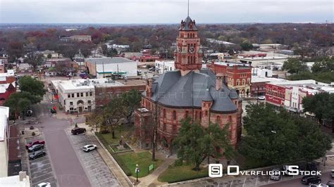 Overflightstock Courthouse On The Town Square Waxahachie Texas