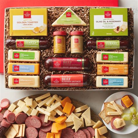 A party in a box!!! Hickory Farms Best Friends Gift Box | Wk 58 - Food Book ...