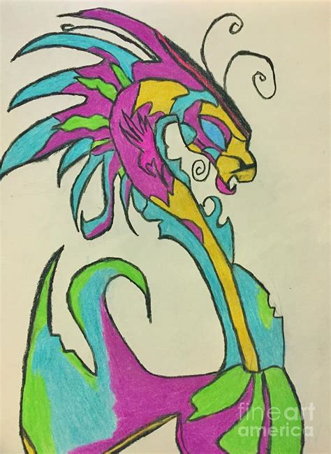 Maybe you would like to learn more about one of these? Chinese Fighting Fish Drawing by Shylee Charlton