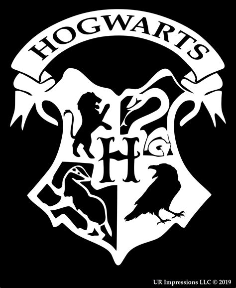 Hogwarts Crest Harry Potter Inspired Decal Ur Impressions Llc