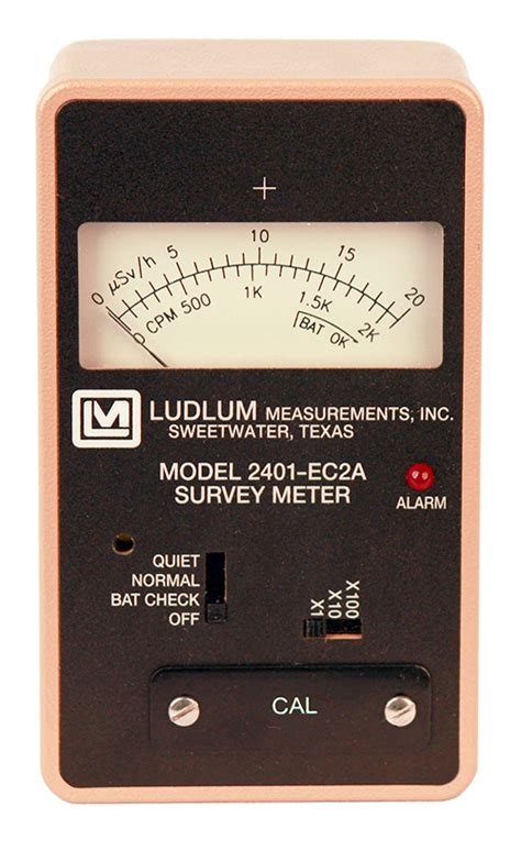 Model 2401 Ec2a Pocket Size Survey Meter With Alarm Ludlum