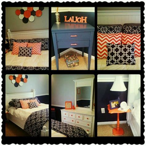 Check spelling or type a new query. Navy blue, coral, and gray bedroom decor | Bedrooms ...