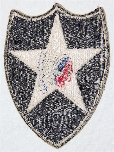 G111 Wwii 2nd Infantry Division Patch B And B Militaria