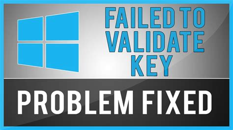 Windows Setup Has Failed To Validate The Product Key Problem Fix