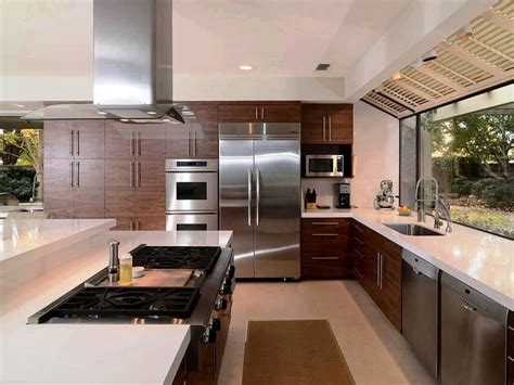 Since horizontal space is limited, think vertical; The Most Beautiful Kitchen Design 2017 - Decor Units