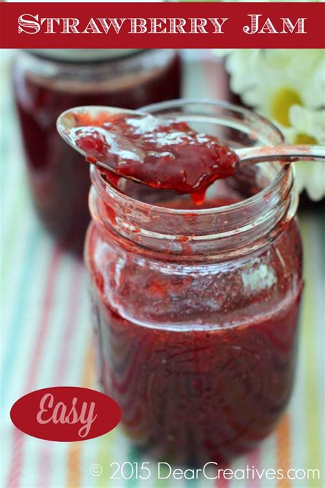 This homemade strawberry jam recipe is so easy to make you won't believe it! Strawberry Jam Recipe: Easy Canning Recipes No Pectin And ...