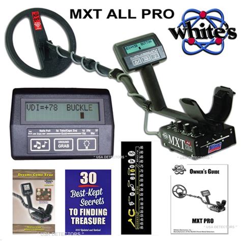 New Whites Mxt All Pro Metal Detector With 2 Year Warranty