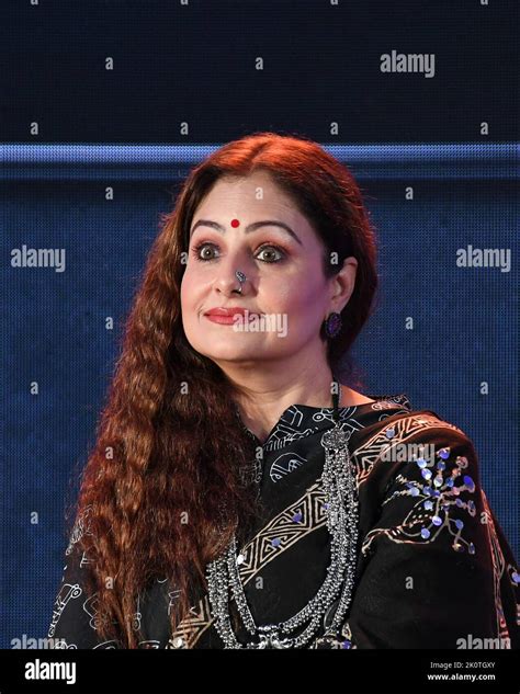Bollywood Actress Ayesha Jhulka Is Seen During The Trailer Launch Of Her Upcoming Film Hush