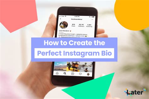 How To Create The Perfect Instagram Bio In 2023 Later Instagram Bio