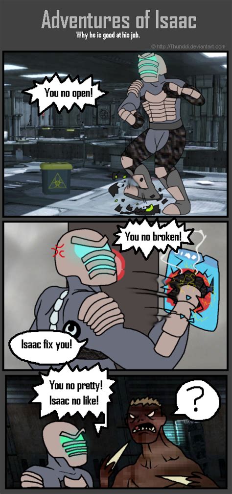 Dead Space He No Like By Thunddi On Deviantart