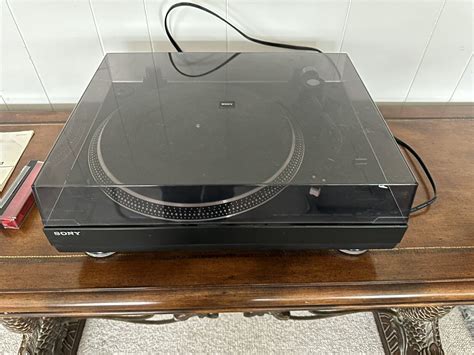 Sony Ps Lx350h Belt Drive Stereo Turntable System W Pitch Control W