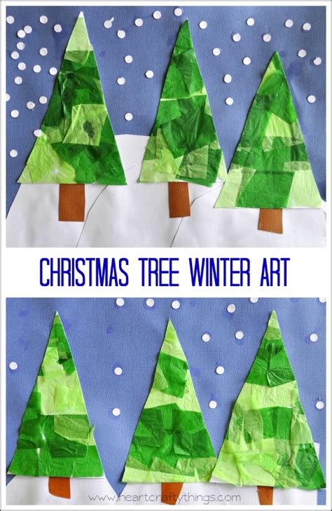Lots of christmas arts and crafts ideas for kids involve food. over 30 fun Christmas tree crafts for kids! - A girl and a ...